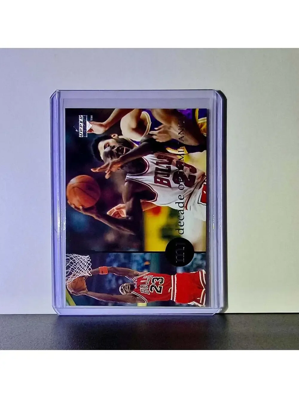 Michael Jordan 1997 Upper Deck Rare Air MJ Decade of Dominance #74 Card Bulls